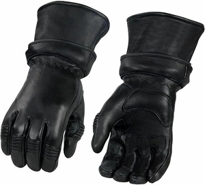 Gants en cuir noir pour homme Samroz Sports - Product Image 4