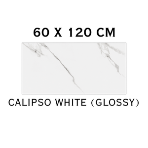 กระเบื้องพอร์ซเลนผิวมัน 60x120 ซม. ลายหินขัดเงา สำหรับผนังภายในและพื้นห้องน้ำ - Product Image 3