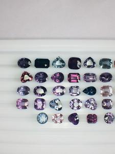 Piedras Preciosas Naturales de Espinela Multicolor Certificadas por IGI de Calidad AAA, Origen Ceilán, 50 Quilates, 7-10 mm, Corte Mixto para Joyería, Precio Económico - Product Image 2