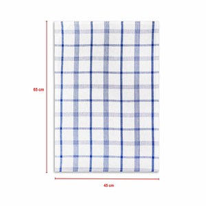 Serviette de cuisine en coton de qualité supérieure, design élégant, 100 % OEM, avec rayures, pour usage en cuisine, au meilleur prix, avec logo et taille personnalisés. - Product Image 5
