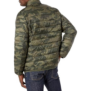 Collar Bubble Style Winter <b>Jacket</b> <b>for</b> <b>Men</b> 100% Polyester Casual Wear with Front Logo Online Sale - Product Image 5