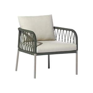 Meubles en aluminium et rotin pour projet de café et d'hôtel, fabriqués en Indonésie - Product Image 1