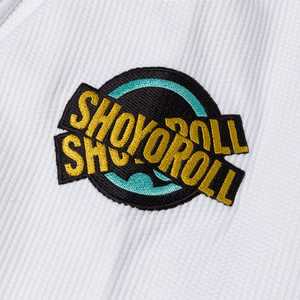 El kimono de Jiu-Jitsu brasileño blanco de Shoyorol es el modelo Ota Competitor de Shoyorol, un uniforme Gi de edición limitada premium. - Product Image 5