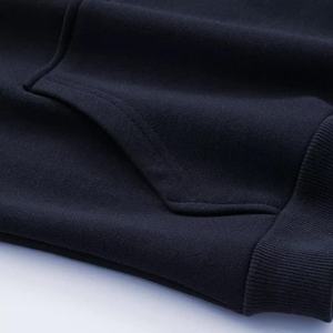 Men Cotton <b>Hoodie</b> Drawstring Pullover Sweatshirt Casual Streetwear Soft Fleece Custom Apparel Bulk Supply - Product Image 4