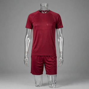 Survêtement décontracté d'été pour hommes Protego en polyester/coton respirant, léger, à taille élastique et séchage rapide – Vente en gros - Product Image 3