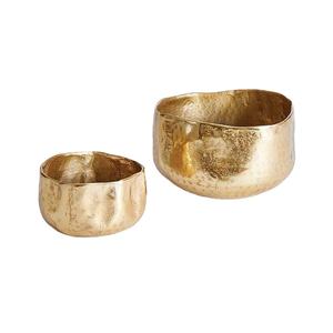 Luxury Food Serving Bowls <b>Small</b> & Large Decorative Gold Bowl & Dishes Wedding Decor <b>Table</b> Accessories Modern Bowls Hot Sell - Product Image 1