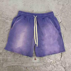 Shorts Acid Wash de Marca Privada para Hombre, Estilo Oversize, Streetwear, Venta Directa de Fábrica, Venta al Por Mayor Global - Product Image 6