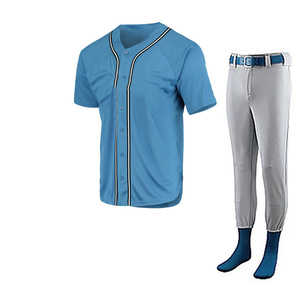 Uniforme de baseball personnalisé pour hommes, maillot imprimé par transfert thermique marron et or avec pantalon blanc, polyester respirant, tenue d'équipe pour adultes - Product Image 5