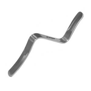Retractor de rodilla Doane, instrumento quirúrgico con cuchillas de 57mm, 69mm de profundidad y 11mm de ancho, acero inoxidable ortopédico - Product Image 3