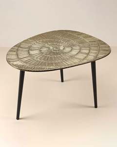 Mesa Auxiliar de Aluminio con Textura de Lujo para Sala de Estar, Decoración del Hogar, Mesa Auxiliar para Sofá y Muebles de Dormitorio a Bajo Precio - Product Image 4