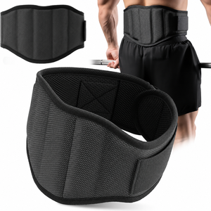 Faja Lumbar Transpirable con Soporte para la Espalda Baja, Cinturón de Soporte Lumbar con Doble Correa Ajustable y 8 Varillas para Hombres y Mujeres, Uso Diario en el Trabajo y el Gimnasio - Product Image 1