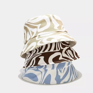 Bucket Hat Black Beige Casual Spring Summer Outdoor Wear Polyester <b>Canvas</b> Style - Product Image 6