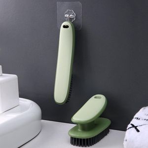 Small Household <b>Scrub</b> Brushes Easy Grip Soft Bristle Shoe Cleaning Board Brush for Laundry and <b>Clothes</b> Sizing - Product Image 2