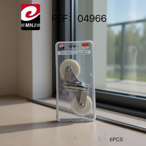 Ruedas Giratorias Blancas de Alta Visibilidad de 2 Pulgadas para Puertas y Ventanas, Fáciles de Usar y con Navegación Sencilla - Product Image 3