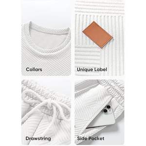 Custom Men's Casual 2-Piece Outfit <b>Short</b> Sleeve T-Shirt <b>Shorts</b> for Summer Beach Vacation Workout <b>Gymnastics</b> for Lounge Vacation - Product Image 3