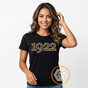GREEK TREASURES Camiseta de Alta Calidad para Mujer, Cuello Redondo, Casual, 100% Algodón Jersey, Manga Corta, con Logotipo, Transpirable, para Verano - Product Image 3