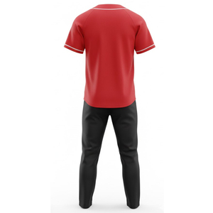 Ensemble d'uniformes de baseball et de softball sublimés haut de gamme 100 % polyester pour l'entraînement d'équipe – Nouvelle collection de vêtements OEM - Product Image 6