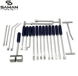 Juego de Buccotomía Premium Completo para Caballos, Kit de Instrumentos de Cirugía Oral Equina de Acero Inoxidable, Herramientas Quirúrgicas Veterinarias para Buccotomía - Product Image 4