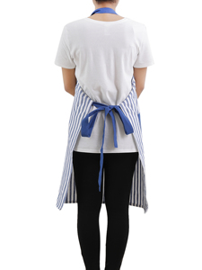 100% Cotton Sleeveless <b>Pocket</b> Apron Woven Customisable Eco-Friendly Durable Reusable Soft Daily Sanitary - Product Image 2