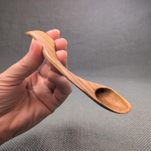 Cuillère à thé en bois artisanale, sans danger pour les aliments, en bois naturel, cuillère à café, à thé, à sucre, accessoire de cuisine pour la maison - Product Image 5