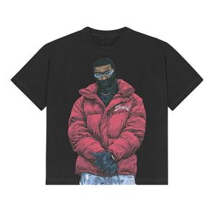 Camisetas de Hombre con Cuello Redondo 100% Algodón, Corte Holgado, Personalización Única de la Mejor Calidad, 2026, Precios al por Mayor - Product Image 3