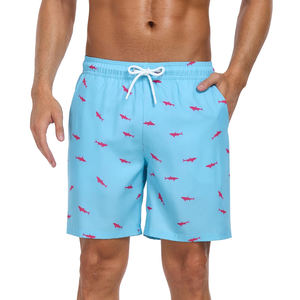 Short de bain uni pour homme personnalisé, doublure de compression 5,5 pouces, écologique, séchage rapide, respirant, 2-en-1, avec poches, décontracté - Product Image 3