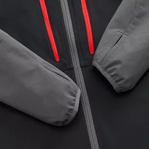 Veste softshell homme personnalisée coupe-vent imperméable grande taille pour le sport de plein air, le camping, la randonnée, l'équitation, veste softshell coupe-vent - Product Image 5