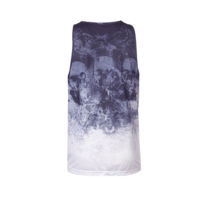 OEM Service Sporty Knitted Fitness Wear Custom Color Breathable 100% Cotton Sleeveless Tank <b>Top</b> - Product Image 6