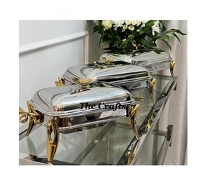 Plato de Servicio de Hierro de Diseño Ventajoso, Color Negro Clásico, Alta Calidad, OEM Personalizado, para Bodas, Hoteles, Buffets, Exhibidores de Comida - Product Image 5