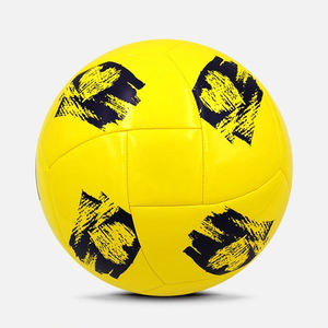 Ballon de football en cuir PU de taille 5, léger, cousu à la machine, de haute qualité, personnalisé, pour l'entraînement sportif - Product Image 4