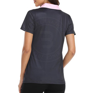 Polos de golf informales y elegantes para mujer, con protección UV y tela elástica, para el campo de golf, la oficina y actividades diarias. - Product Image 3
