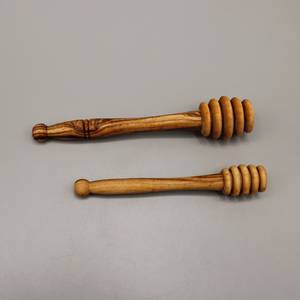 Mélangeur et cuillère à miel en bois écologiques - Product Image 4