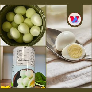 HUEVOS DE CODORNIZ ENLATADOS ECOLÓGICOS DE 15 OZ EN SALMURAN, HUEVOS DE CODORNIZ COCIDOS Y PELADOS, PREPARACIÓN RÁPIDA PARA SALADAS ASIÁTICAS Y APERITIVOS - Product Image 2