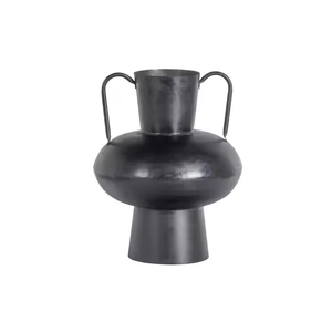 Florero Alto de Metal de Diseño Elegante con Acabado Dorado para Decoración de Mesa, Hogar y Bodas - Product Image 3
