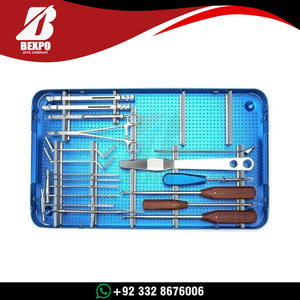 Kit de Instrumentos Quirúrgicos de Alta Calidad para Reconstrucción de Pelvis, Placa Ortopédica de Acero Inoxidable, Manual, Clase I CE - Product Image 6