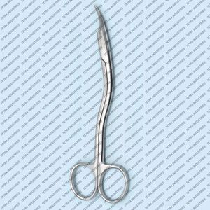 กรรไกรเย็บแผลเฮท ขนาด 6 นิ้ว ใบมีดโค้งสองด้านแบบหยัก สแตนเลสสตีล ใช้งานด้วยมือ เครื่องมือผ่าตัด ได้รับมาตรฐาน CE - Product Image 5