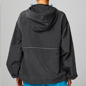 เสื้อแจ็คเก็ตซาฟารีมีฮู้ดแบบ Color Blocking ปิดด้วยซิป สะท้อนแสง ระบายอากาศได้ดี สไตล์สปอร์ต ความยาวปกติ ผ้าไนลอน เหมาะสำหรับใส่ในฤดูใบไม้ร่วง - Product Image 5