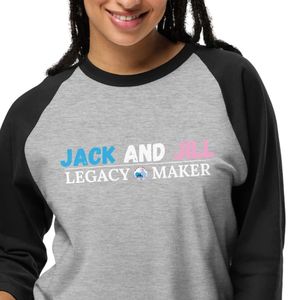 เสื้อยืดแขนราแกลน Legacy Maker คอกลมสไตล์เบสบอล เนื้อผ้านุ่ม ระบายอากาศดี เหมาะสำหรับใส่ทุกวัน รับผลิตเสื้อผ้าขายส่งตามสั่ง - Product Image 2