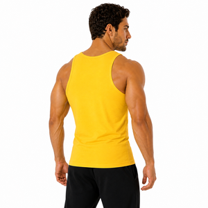 High Quality Men Bodybuilding Tank Top Sleeveless Workout <b>Stringer</b> <b>Vest</b> Dark Tone Fitness Top Custom Men Gym Tank Top - Product Image 4