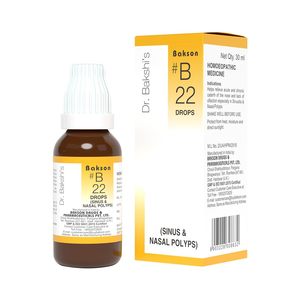 B22 ดรอปส์ (ไซนัสและโพลีปส์ในจมูก) - 30 มล. - Product Image 3