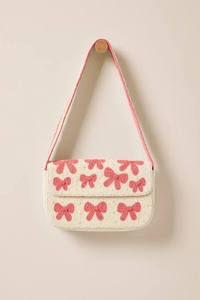 Bolso de Hombro Artesanal de Cuentas Rojas y Blancas a Cuadros y As de Corazones, Directo de Fábrica, con Diseño Exclusivo - Product Image 3