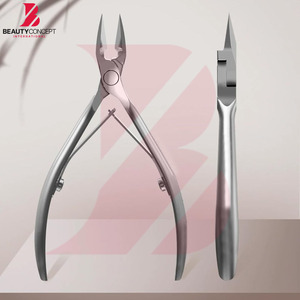 Coupe-ongles professionnel en acier inoxydable, design tendance, livraison directe d'usine, léger et ergonomique, coupe-cuticules. - Product Image 6