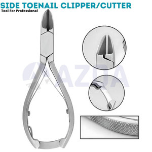 Stainless Steel Professional Podiatry Chiropody Tools <b>Kit</b> With <b>Nail</b> Nippers Scissors Curettes And Foot Care Instruments - Product Image 2