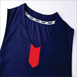 Uniforme de Baloncesto de Diseño Personalizado de la Mejor Calidad, 100% Poliéster Transpirable, Sin Mangas, Etiqueta Personalizada del Equipo, Precio Competitivo, Unisex - Product Image 6