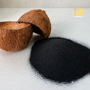 Charbon actif en poudre de coque de noix de coco certifié NSF/ISO, 200 mesh, fournisseur en vrac, teneur élevée en iode 1050/mg, faible teneur en cendres, traitement de l'eau - Product Image 2