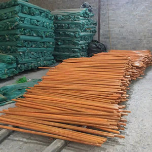 Venta al por mayor de fábrica: Palo de cepillo de madera / Palo de escoba recubierto de plástico - Product Image 1