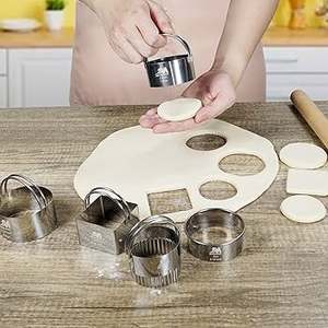 Outil de pâtisserie en acier inoxydable de qualité alimentaire, résine époxy, ustensiles de cuisine et de pâtisserie, emporte-pièce en métal pour biscuits, design personnalisé - Product Image 3