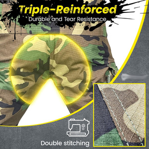 Uniforme de chasse et de randonnée camouflage haut de gamme, vêtements d'aventure en plein air respirants, fournisseur de haute qualité - Product Image 6