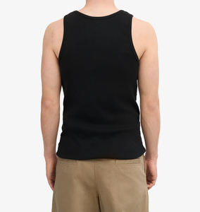 Débardeurs pour hommes en coton tricoté écologique et respirant 180g, séchage rapide, style décontracté chic, livraison rapide, prix bas - Product Image 2