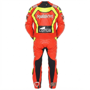 Traje de Carreras Jorge Lorenzo MotoCP Premium de Una Pieza Completo para Pista con Protectores Deslizantes OEM CE - Product Image 2